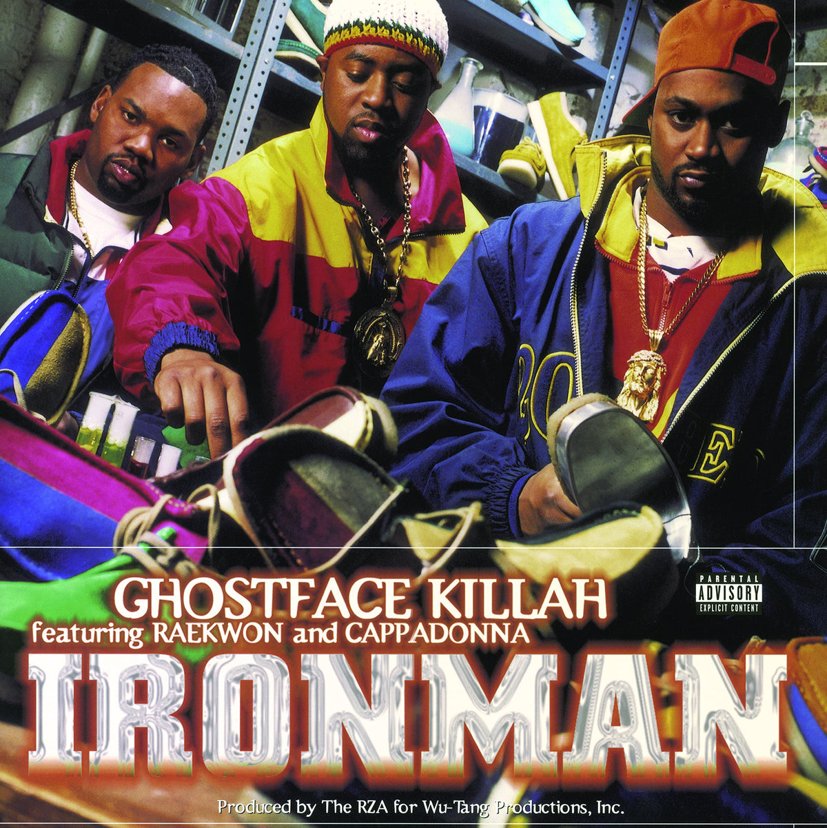 Ghostface Killah – Ironman vinyl record cover