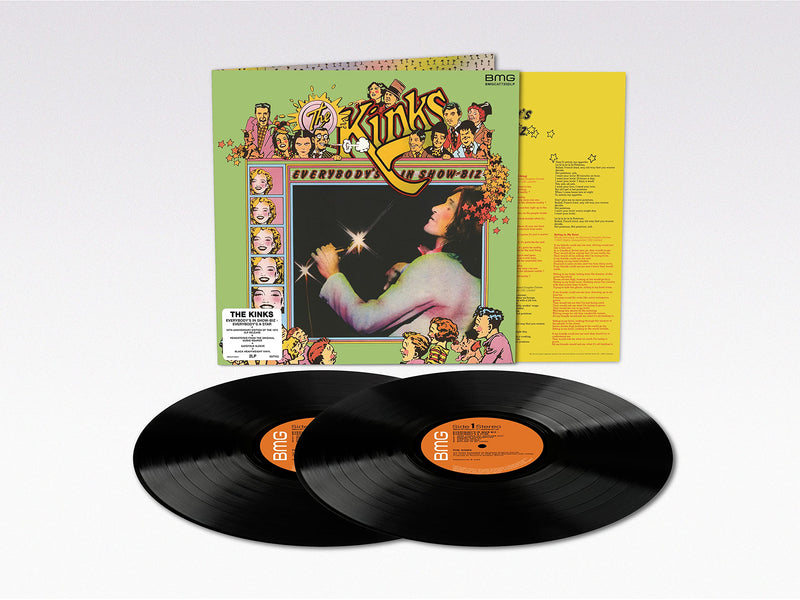 The Kinks – Everybody's in Show-biz vinyl record cover