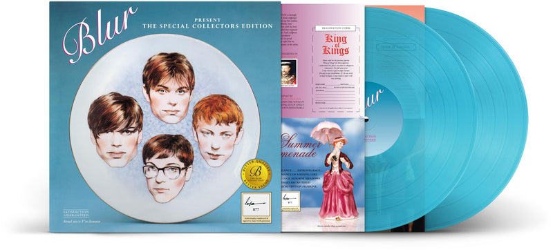 Blur – Blur Present (Special Collector's Edition) (Curacao Blue Vinyl) ( vinyl record cover