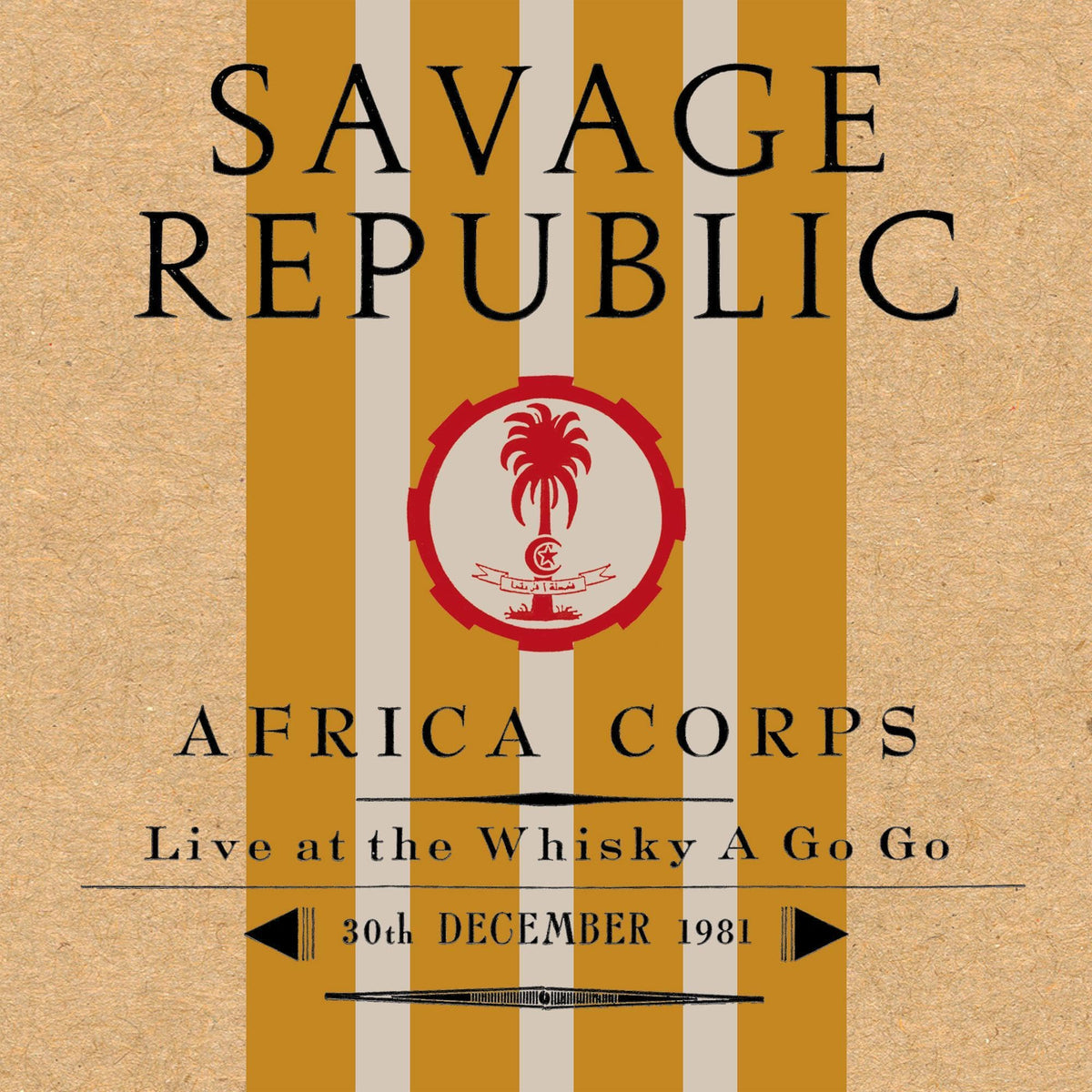Savage Republic – Africa Corps (Coloured Vinyl) vinyl record cover