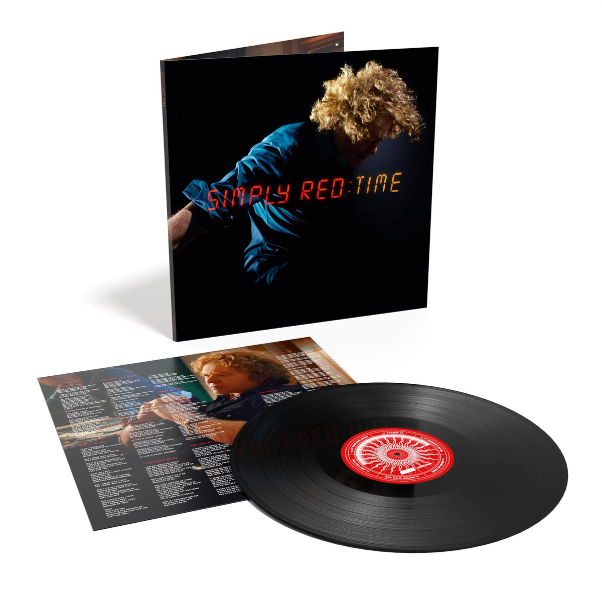 Simply Red – Time vinyl record cover