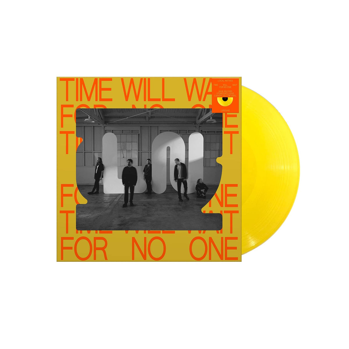 Local Natives – Time Will Wait For No One vinyl record cover