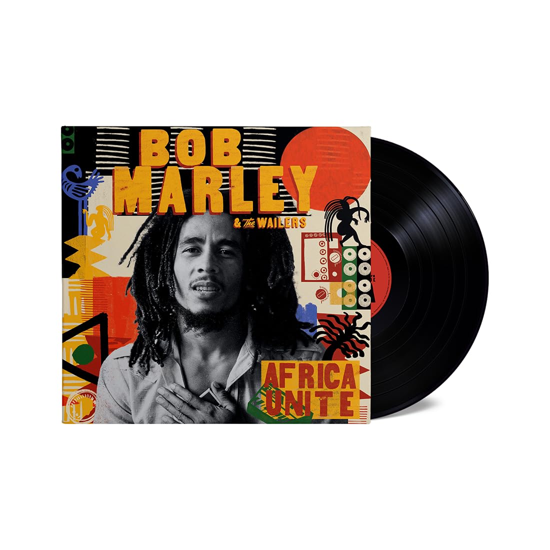 Bob Marley And The Wailers – AFRICA UNITE (LP)  by BOB MARLEY AND THE WAILERS vinyl record cover