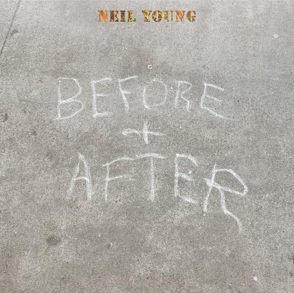 Neil Young – Before and After vinyl record cover