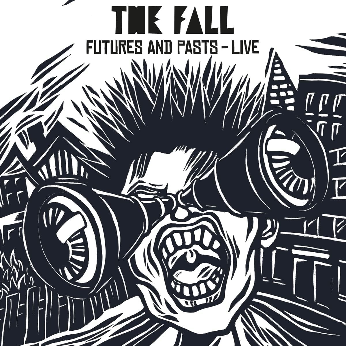 The Fall – Futures and Pasts - Live vinyl record cover