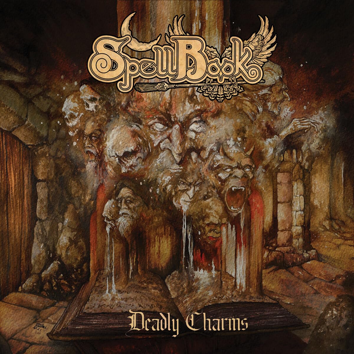 Spellbook – Deadly Charms vinyl record cover