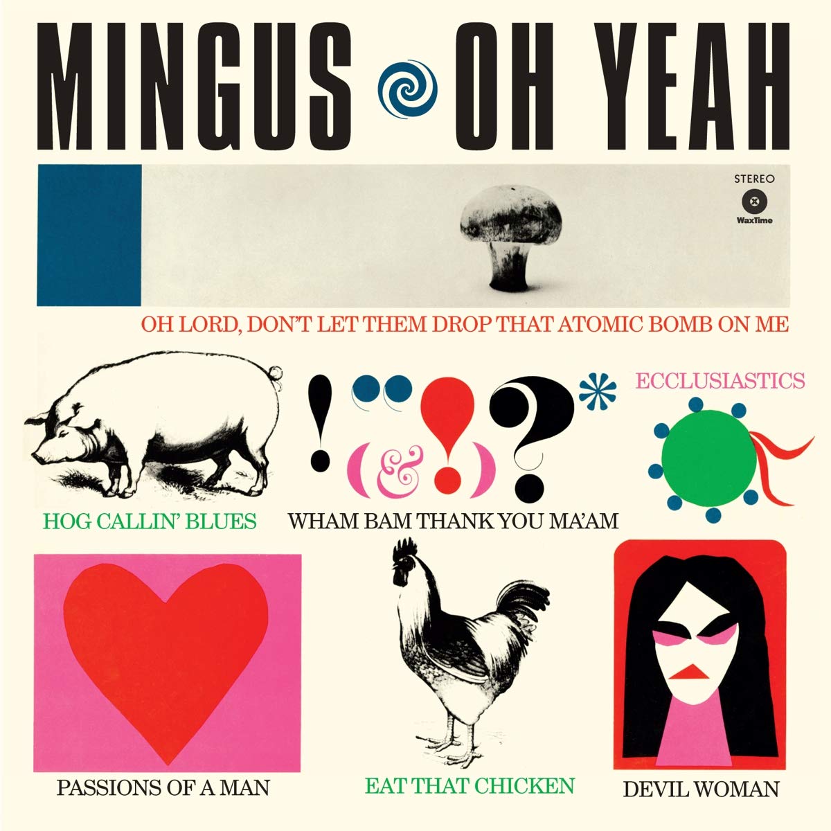Charles Mingus – Oh Yeah vinyl record cover