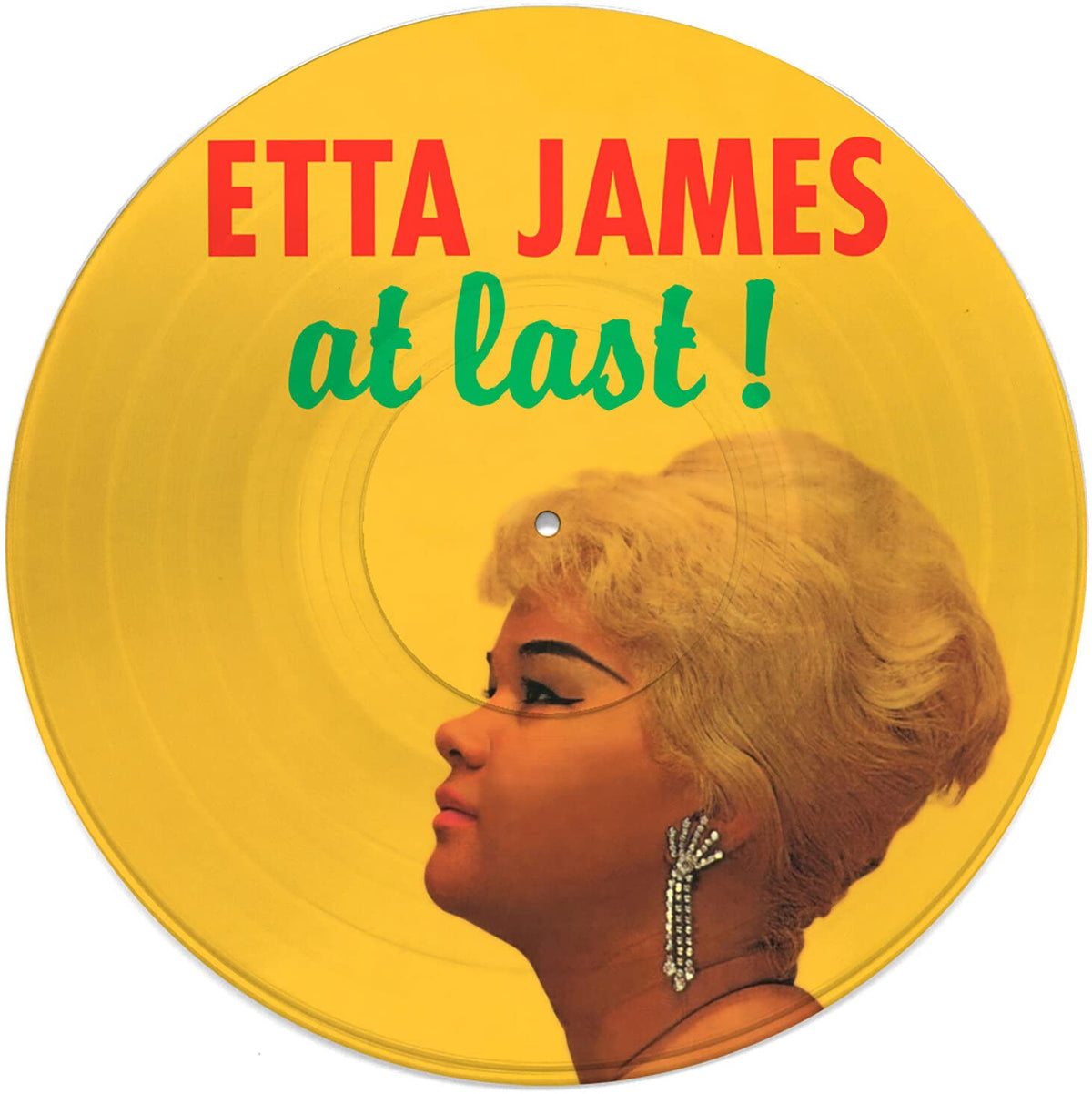 Etta James – At Last! vinyl record cover