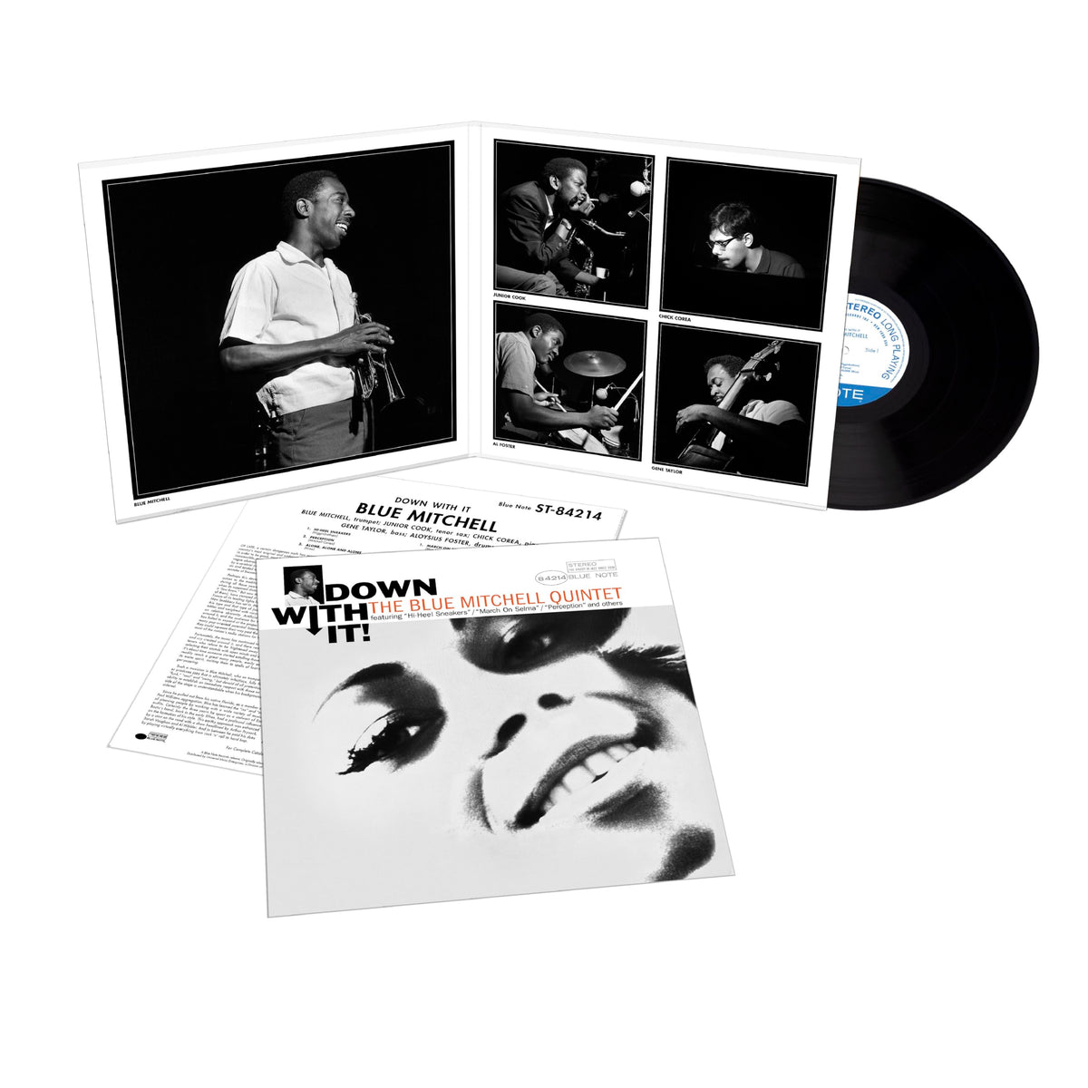 Blue Mitchell – Down With It! vinyl record cover