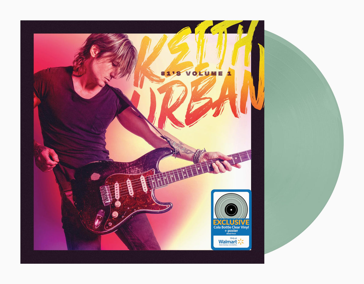 Keith Urban – #1's - Volume 1 (Coke Bottle Clear Vinyl) vinyl record cover