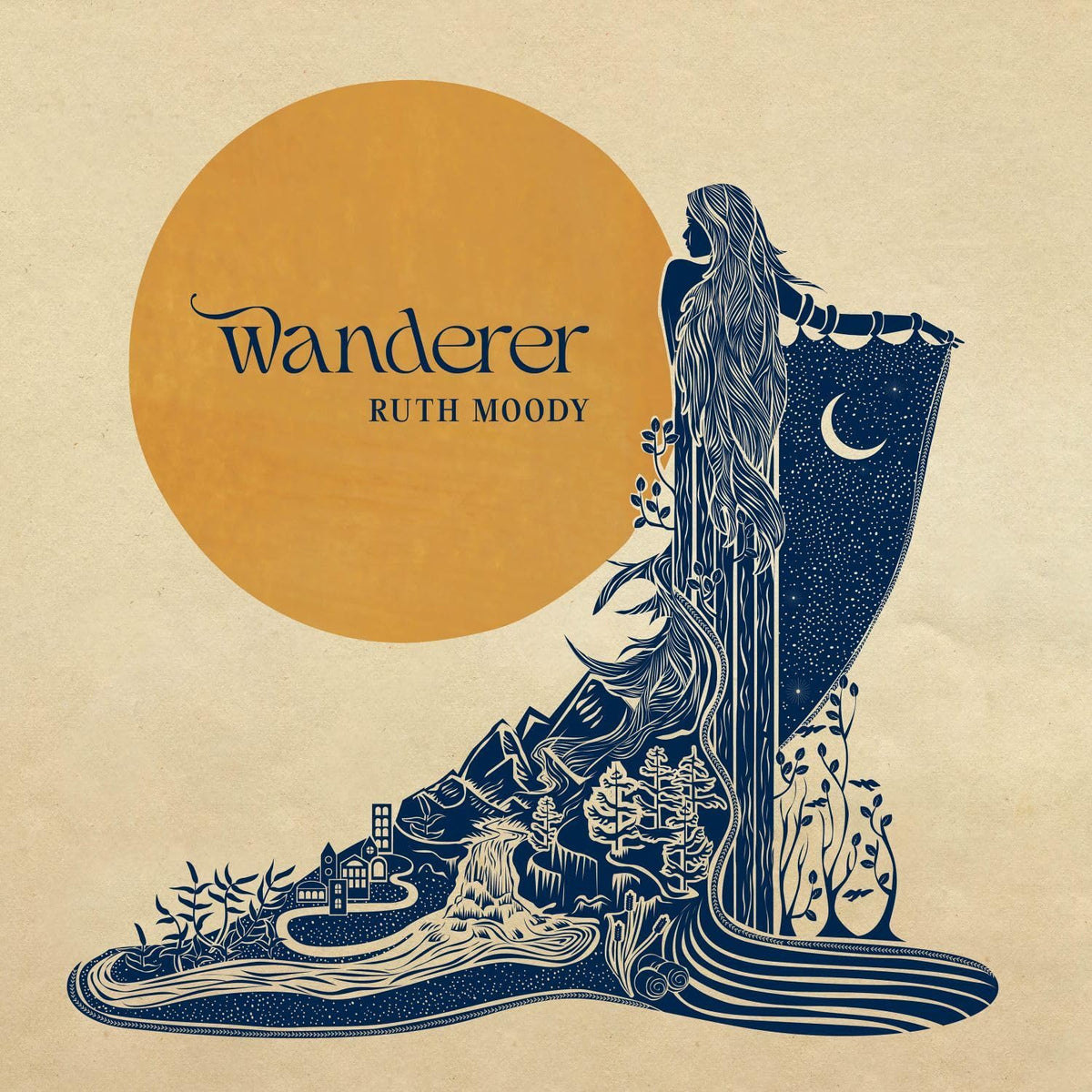 Ruth Moody – Wanderer vinyl record cover