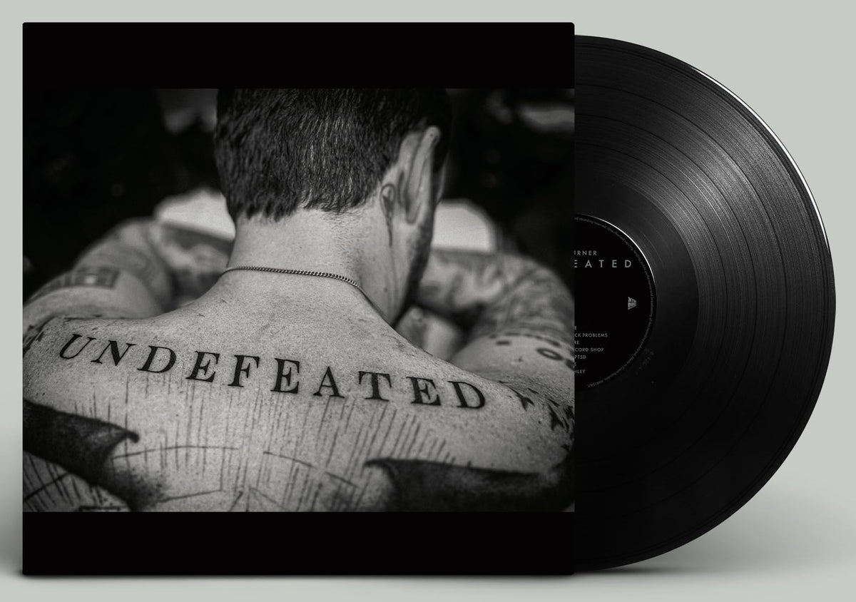 Frank Turner – Undefeated vinyl record cover