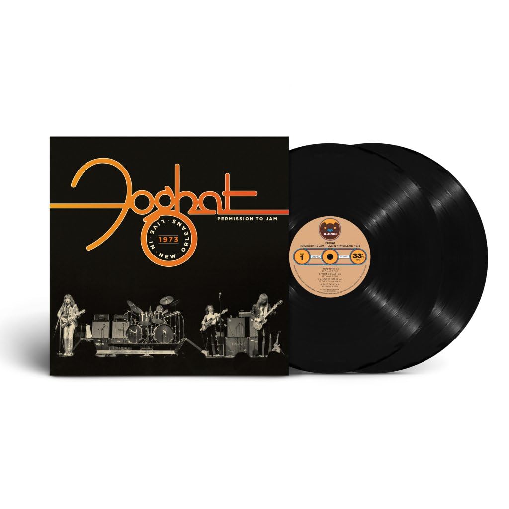 Foghat – Permission To Jam: Live In New Orleans 1973 (RSD 2024) vinyl record cover