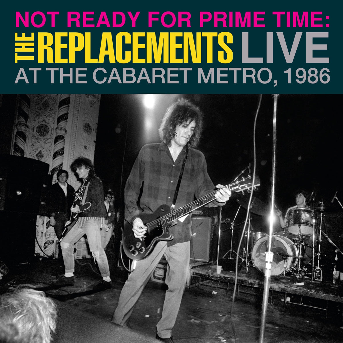 Replacements – Not Ready For Prime Time: Live At The Cabaret Metro. Chicago. Il. vinyl record cover