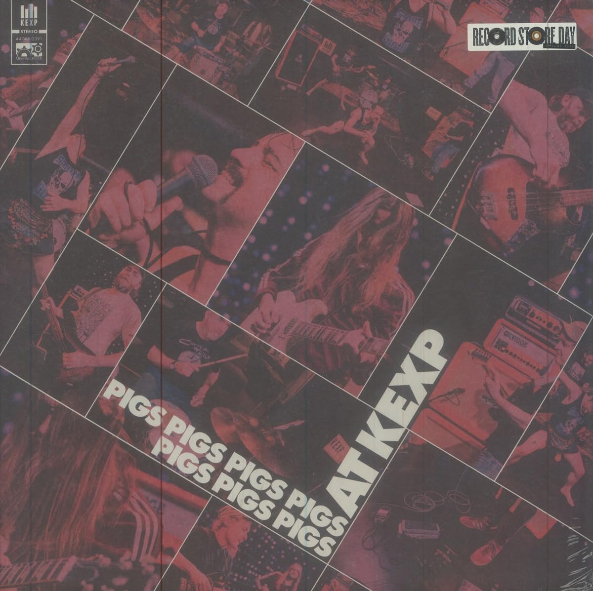 Pigs Pigs Pigs Pigs Pigs Pigs Pigs – Live At Kexp (Record Store Day) (LP)  by Pigs Pigs Pigs Pigs Pigs Pigs Pigs vinyl record cover