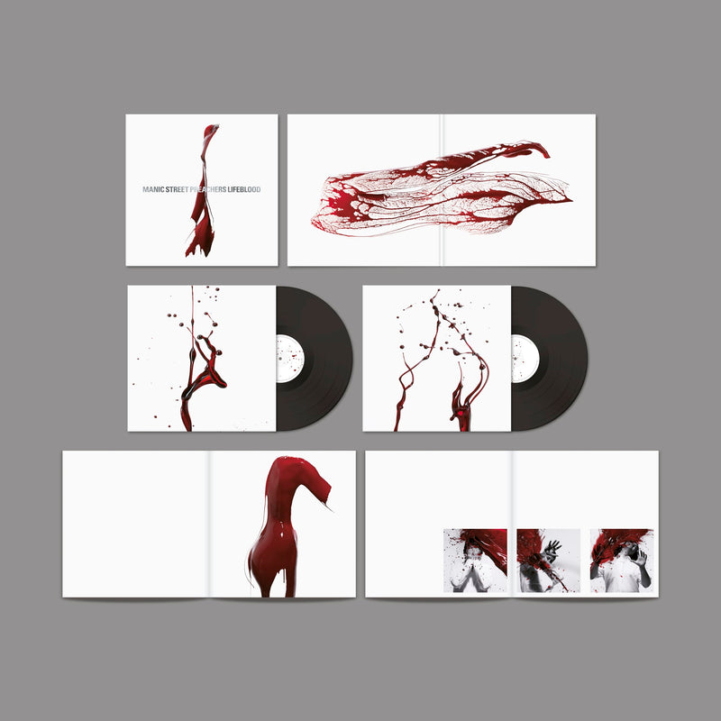 Manic Street Preachers – Lifeblood 20 vinyl record cover