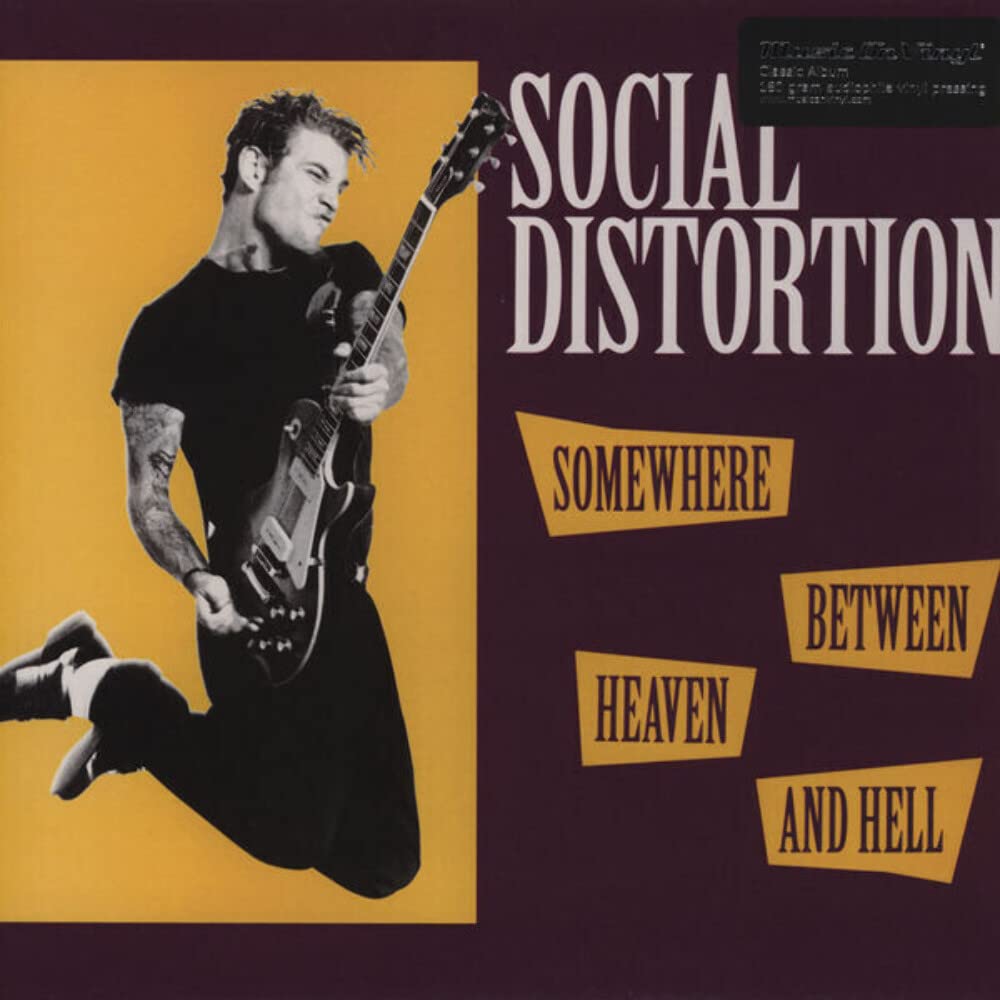 Social Distortion – Somewhere Between Heaven and Hell vinyl record cover