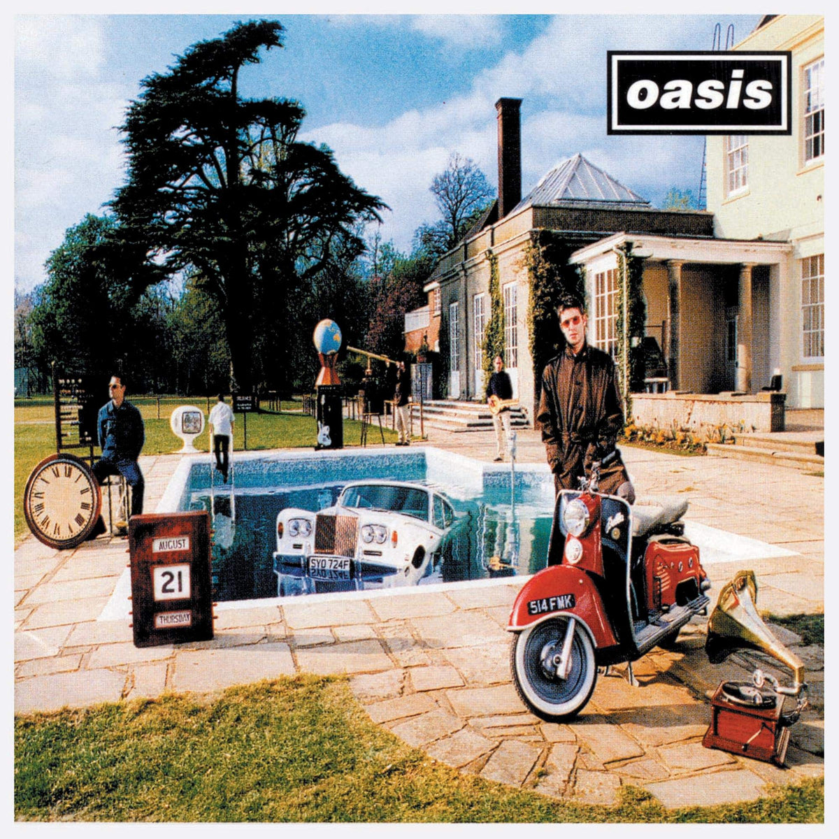 Oasis – Be Here Now vinyl record cover