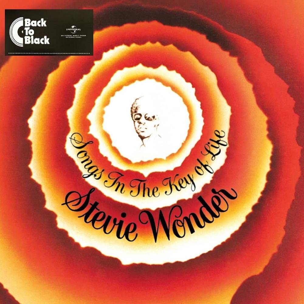 Stevie Wonder – SONGS IN THE KEY OF LIFE  by STEVIE WONDER vinyl record cover