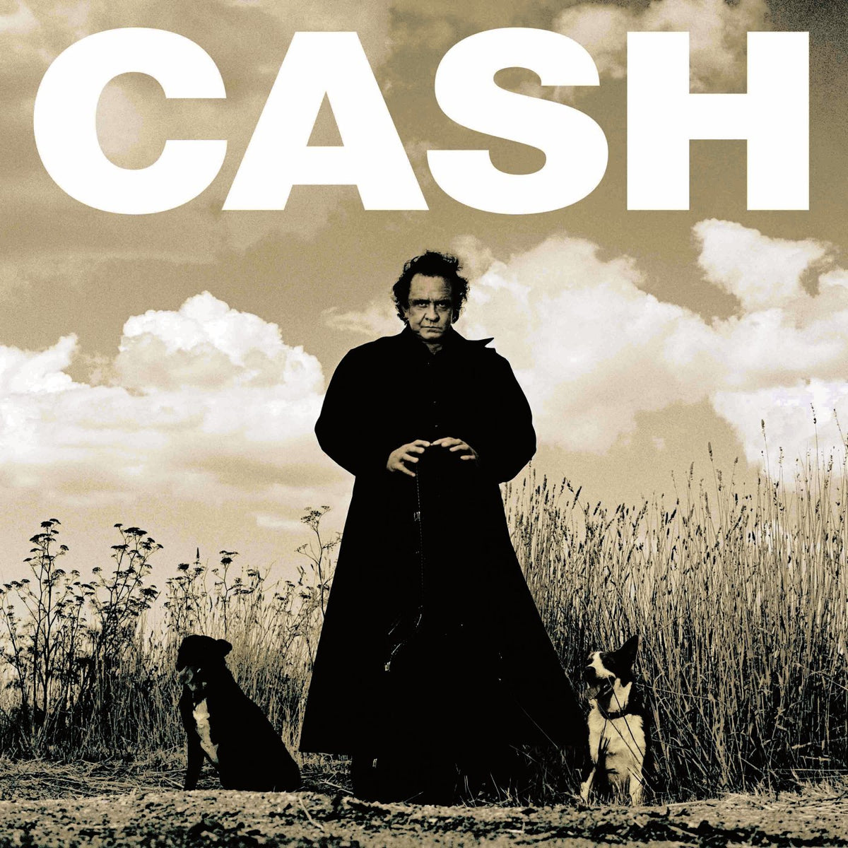 Johnny Cash – American Recordings vinyl record cover
