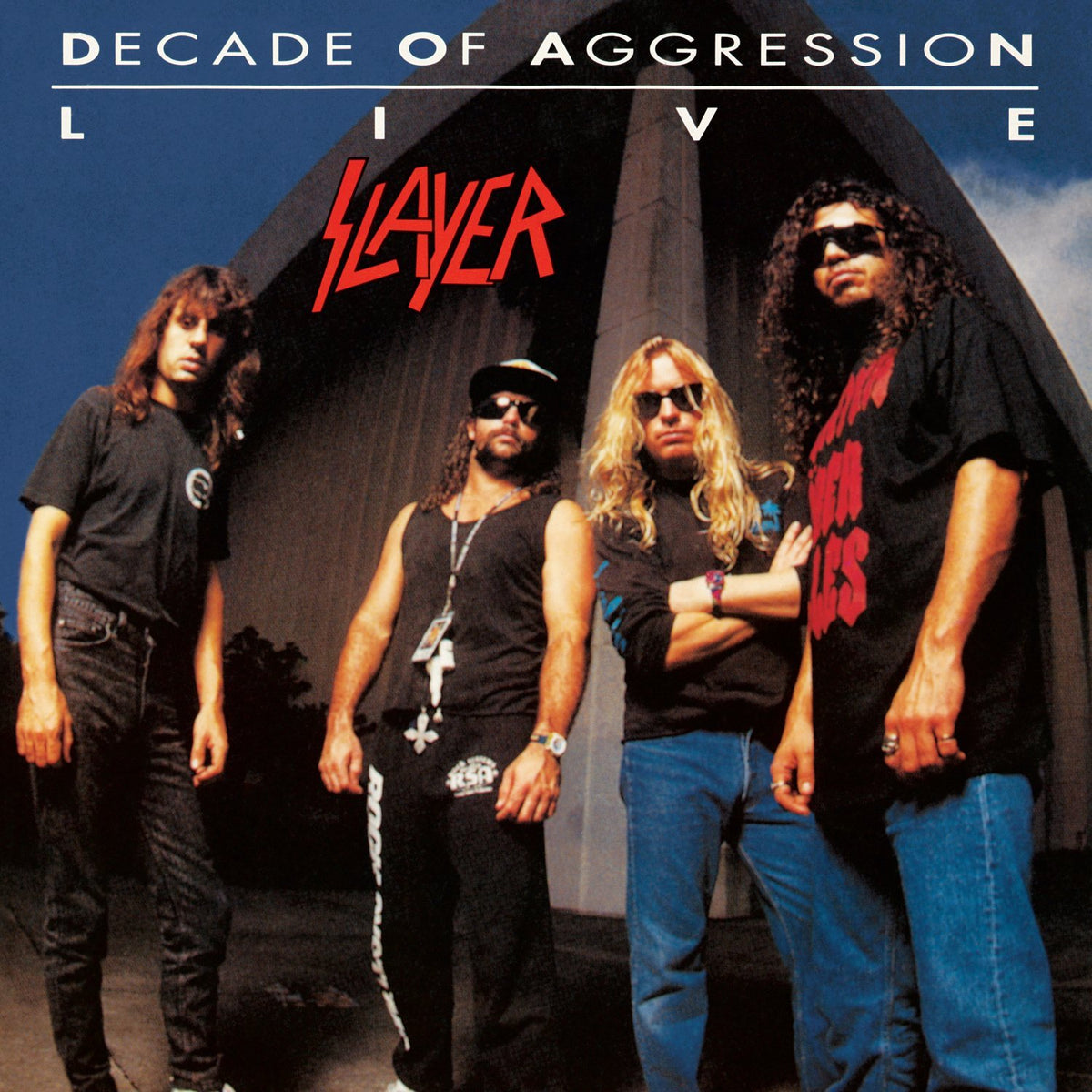 Slayer – Live: Decade Of Aggression vinyl record cover
