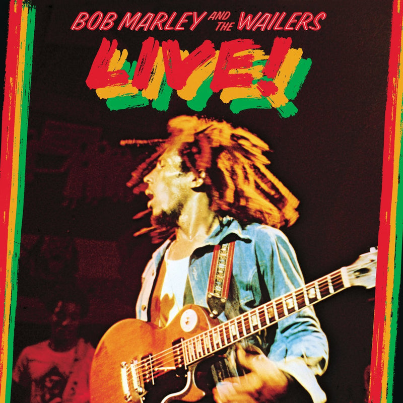 Bob Marley and The Wailers – Live! vinyl record cover