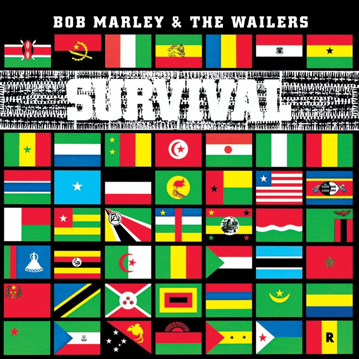 Bob Marley and The Wailers – Survival vinyl record cover