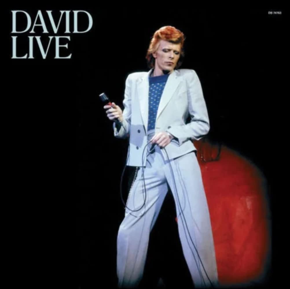 David Bowie – David Live (2005 Mix) vinyl record cover