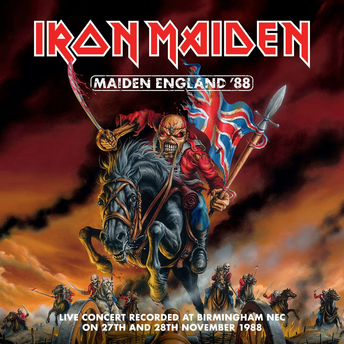 Iron Maiden – Maiden England '88 vinyl record cover