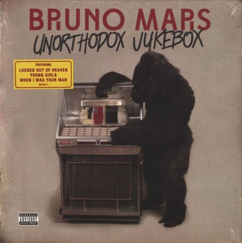 Bruno Mars – UNORTHODOX JUKEBOX (LP)  by BRUNO MARS vinyl record cover