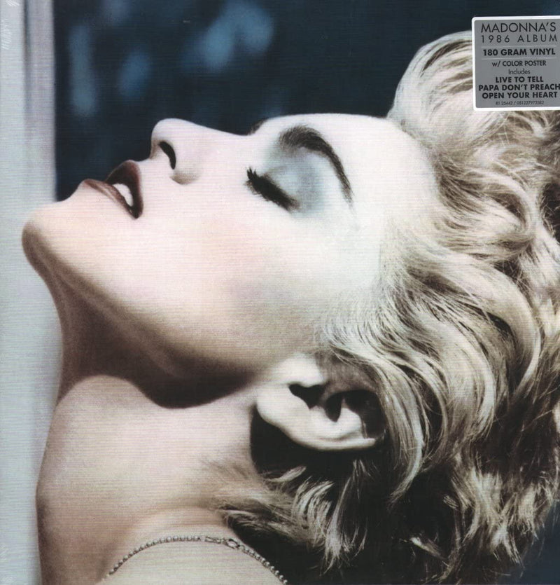 Madonna – TRUE BLUE (LP)  by MADONNA vinyl record cover