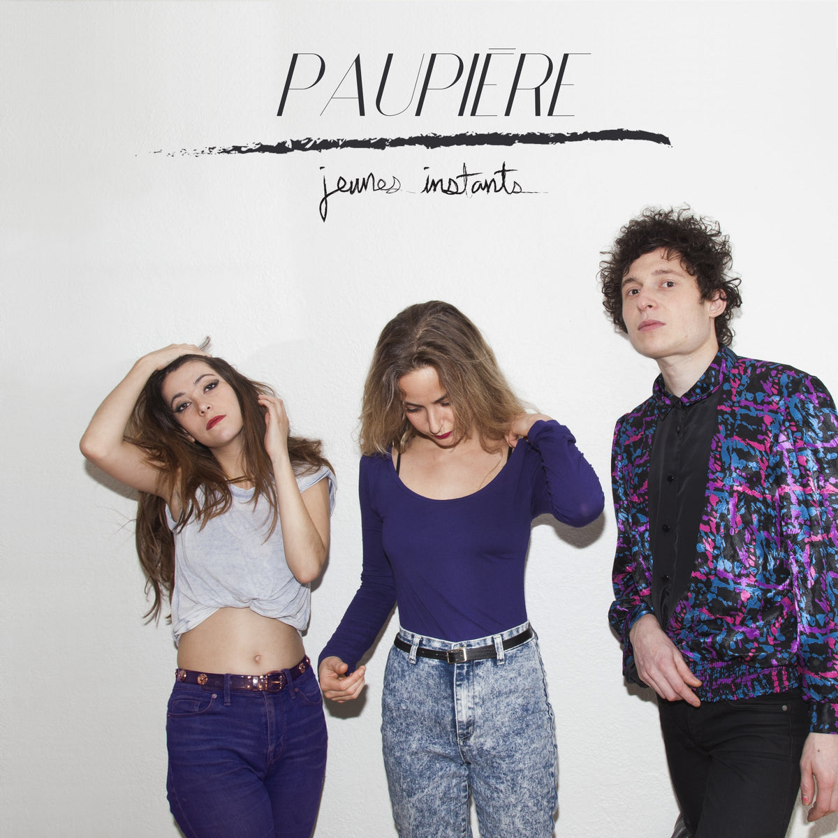 Paupiere – JEUNES INSTANTS (EP) [10inch  by PAUPIERE vinyl record cover
