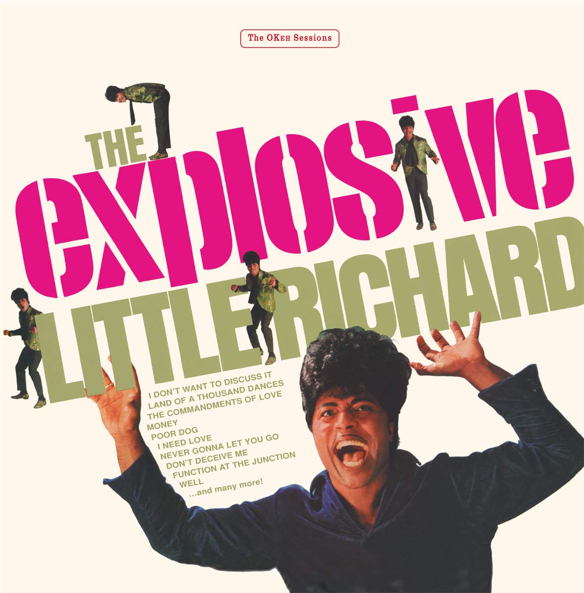 Little Richard – Explosive Little Richard! vinyl record cover