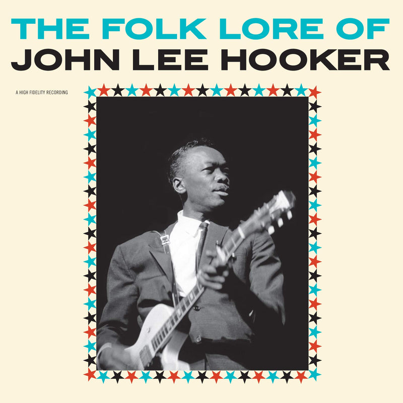 John Lee Hooker – The Folk Lore of John Lee Hooker vinyl record cover