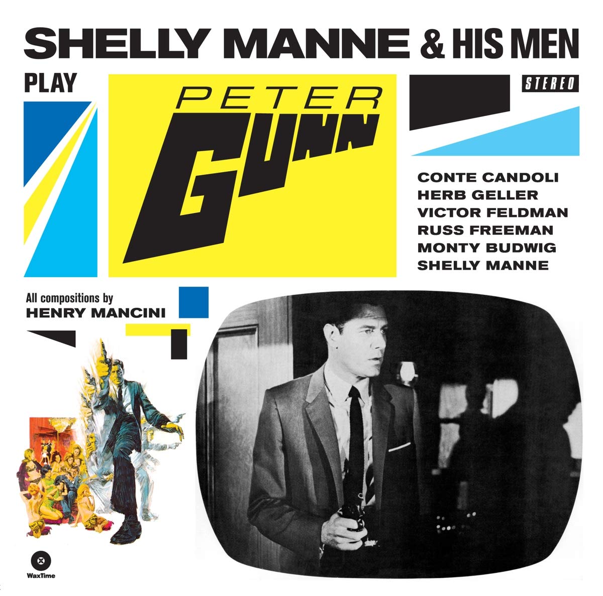 Shelly Manne & His Men – Play Peter Gunn vinyl record cover