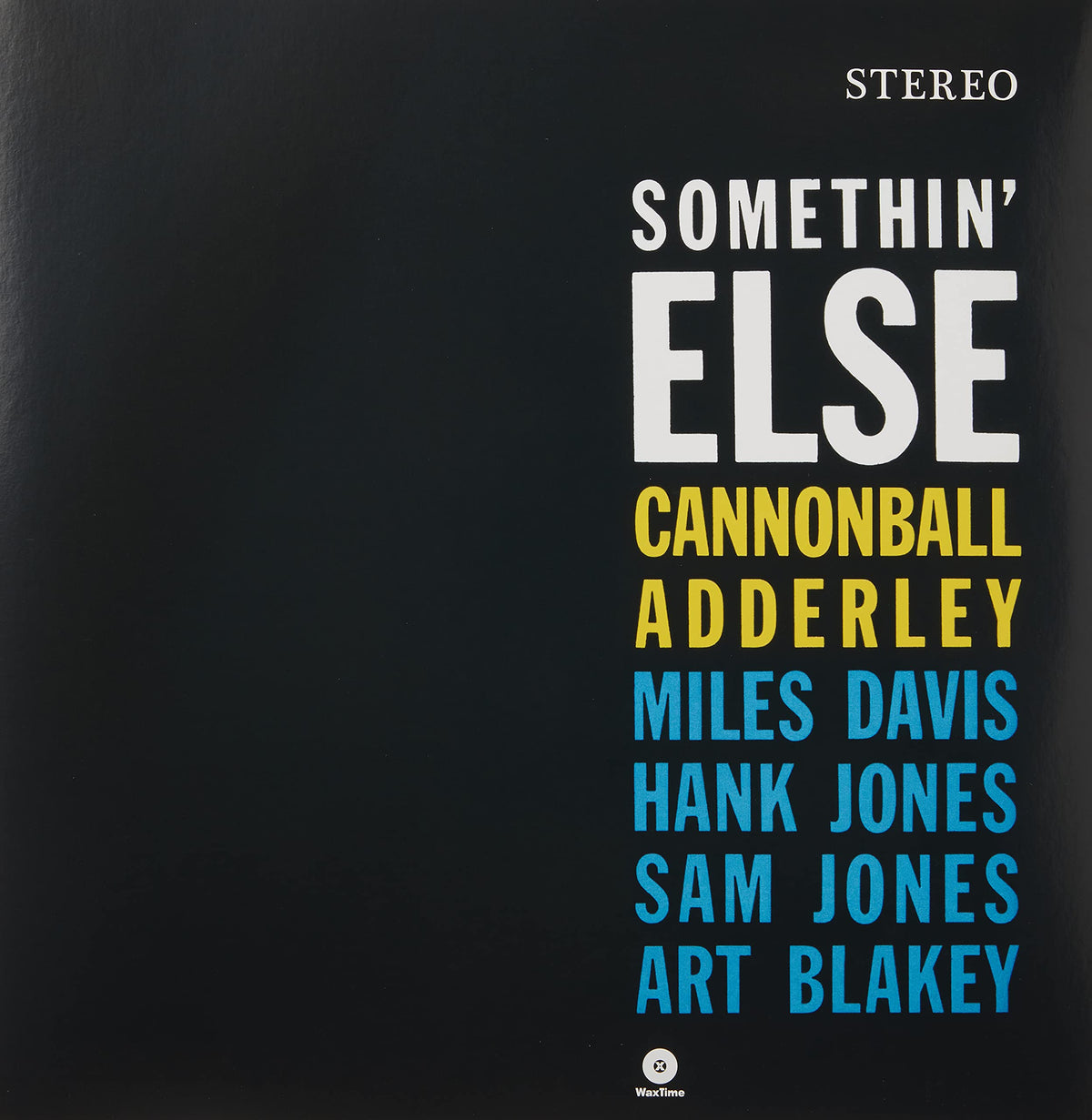 Cannonball Adderley – Somethin' Else vinyl record cover