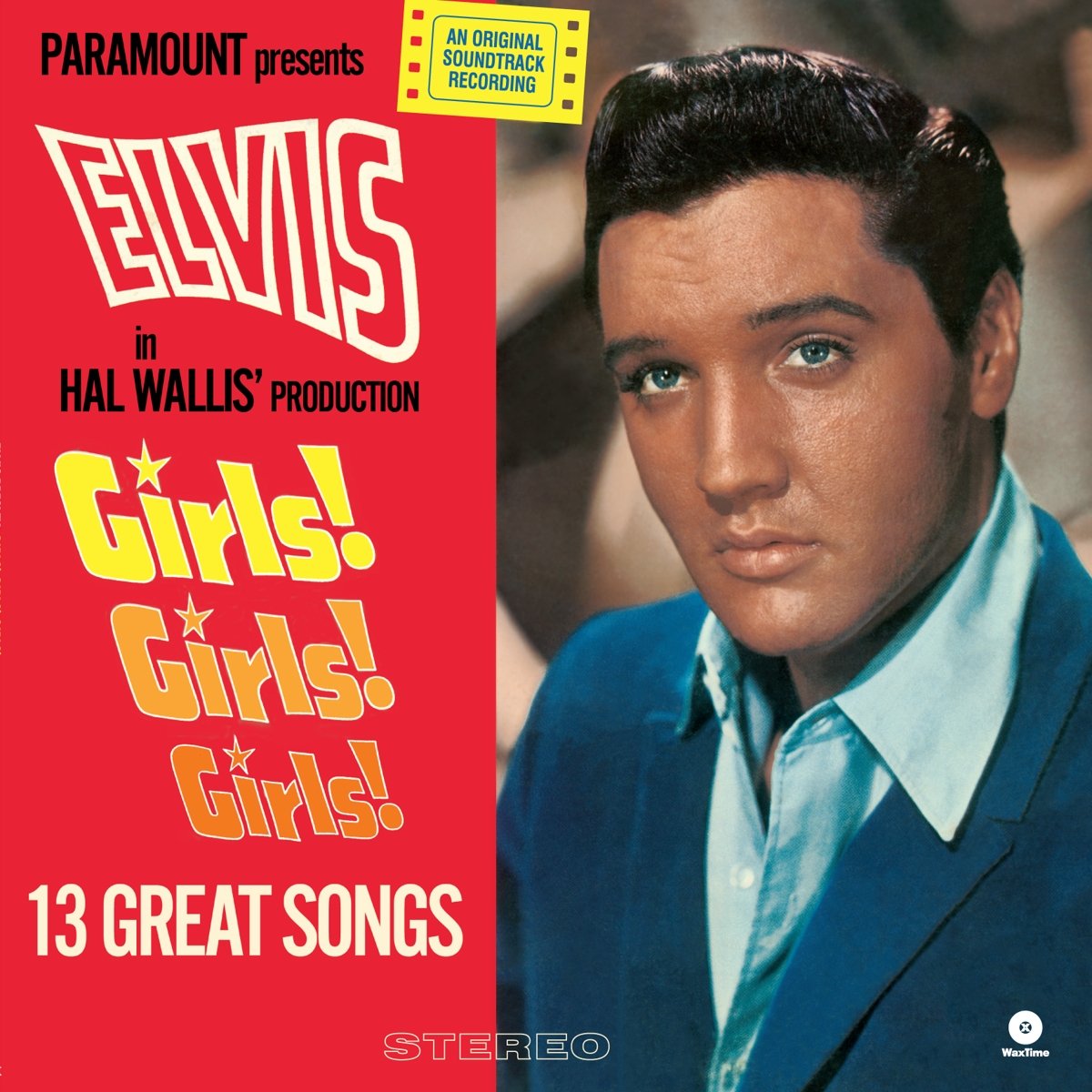 Elvis Presley – Girls! Girls! Girls! vinyl record cover