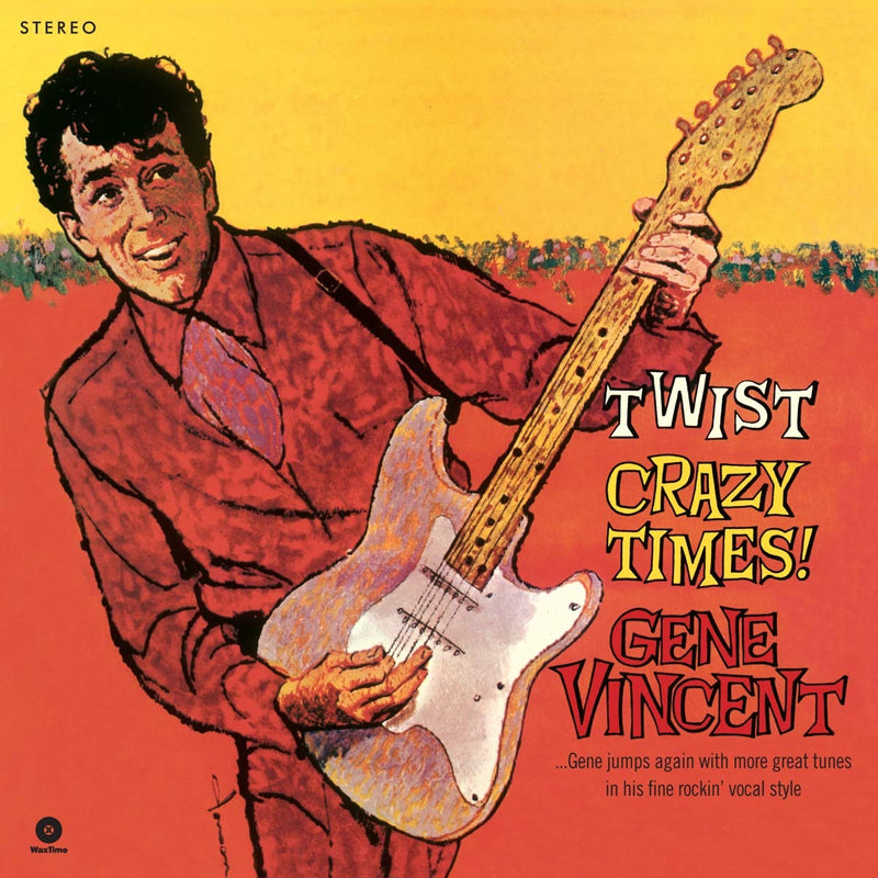 Gene Vincent – Twist Crazy Times! vinyl record cover