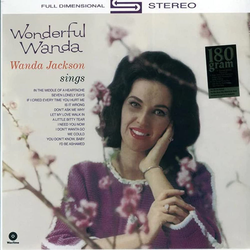 Wanda Jackson – Wonderful Wanda vinyl record cover