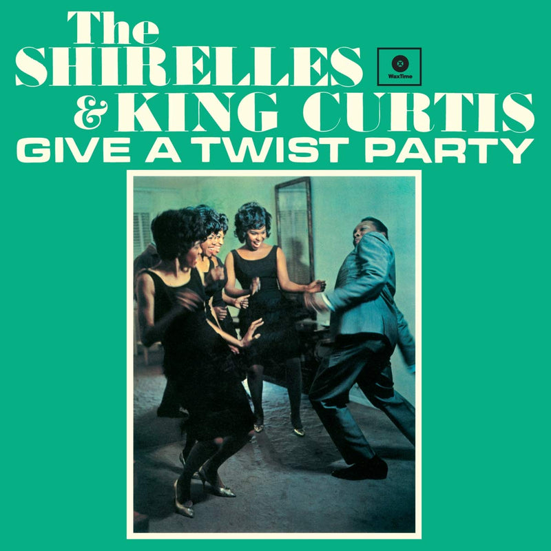 The Shirelles and King Curtis – Give a Twist Party vinyl record cover