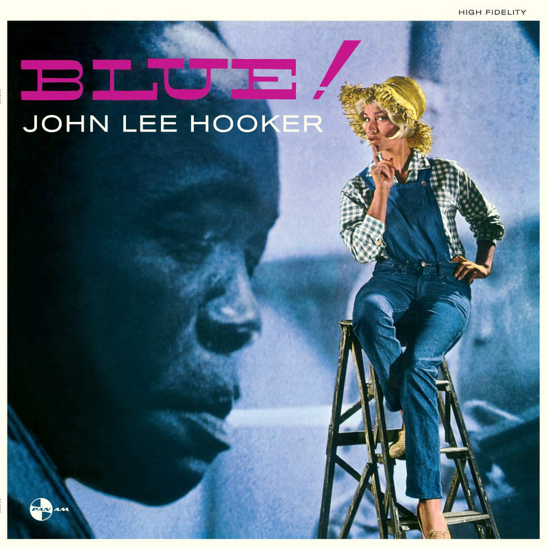 John Lee Hooker – Blue! vinyl record cover