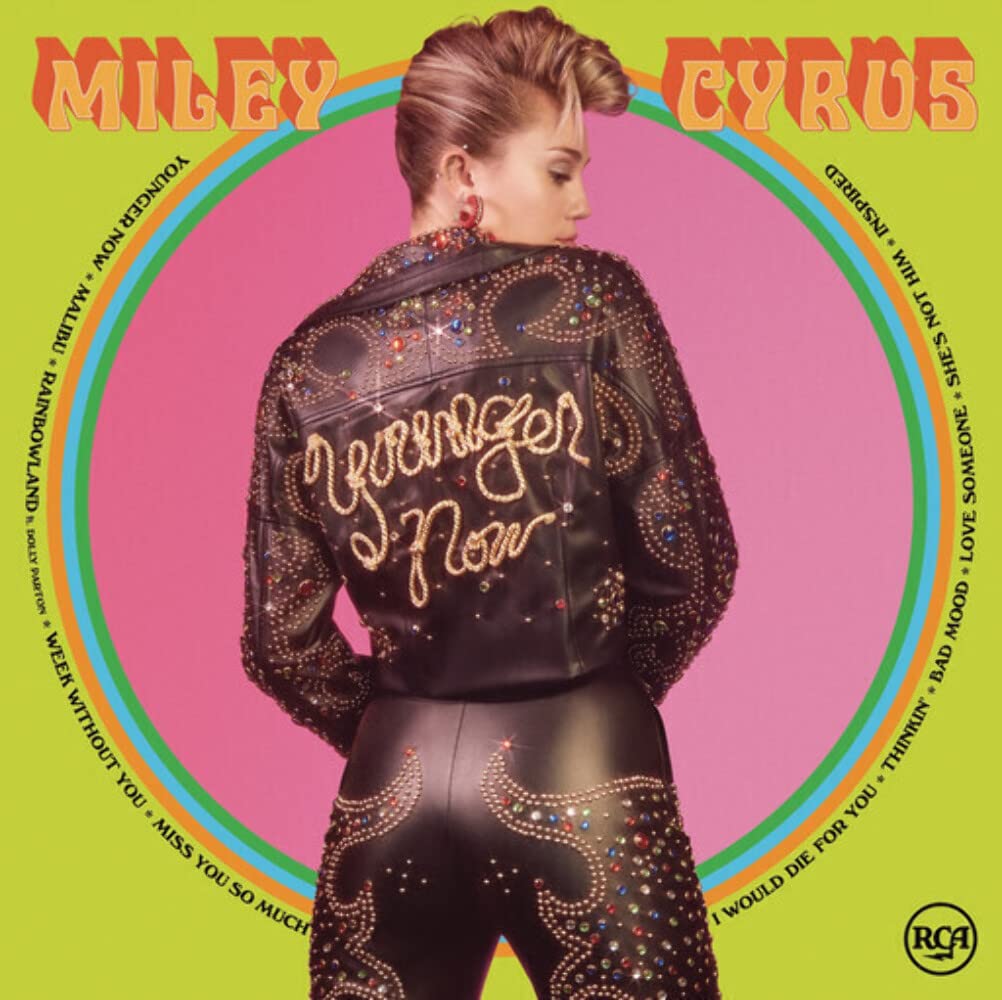 Miley Cyrus – Younger Now vinyl record cover