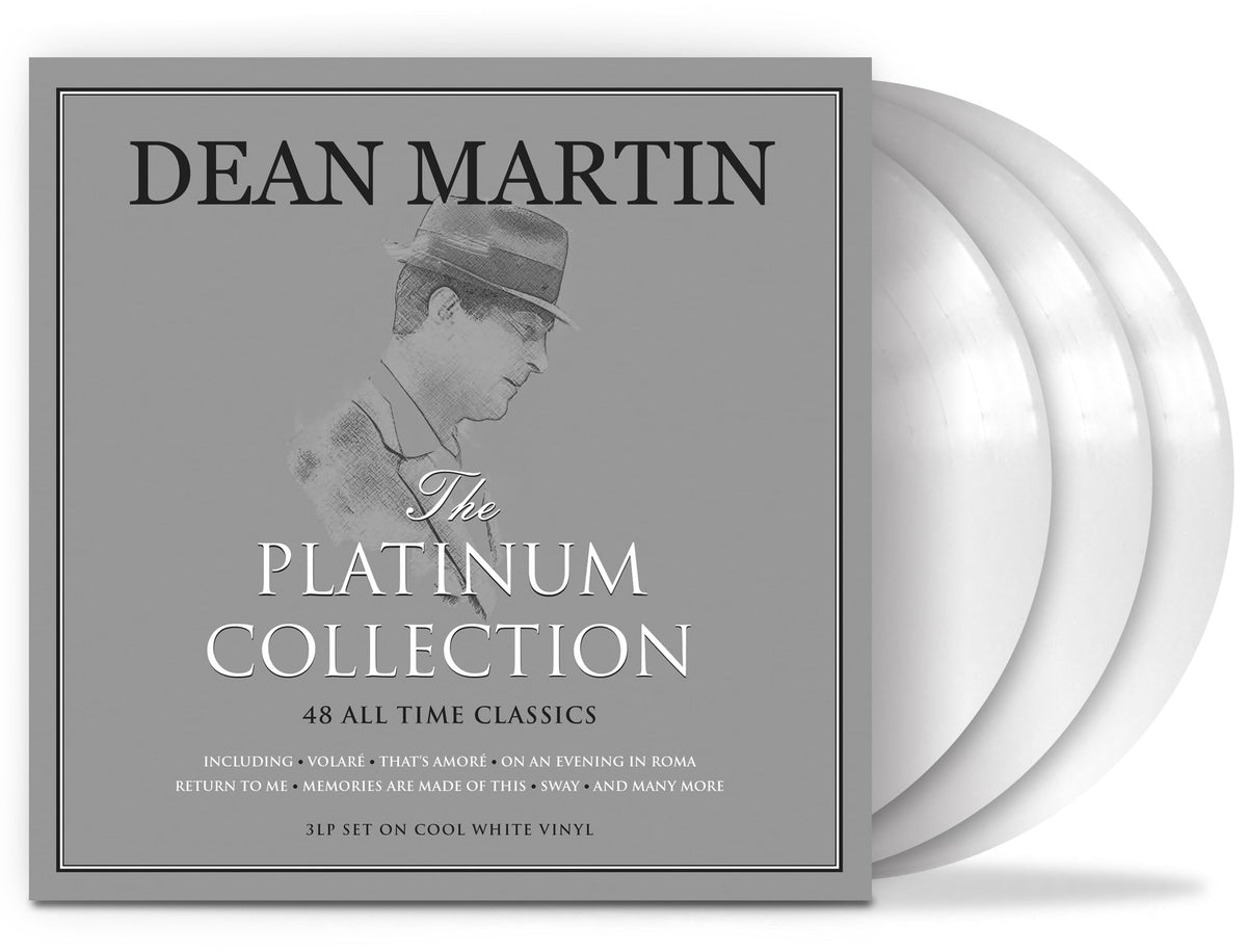 Dean Martin – Platinum Collection (White Vinyl) vinyl record cover