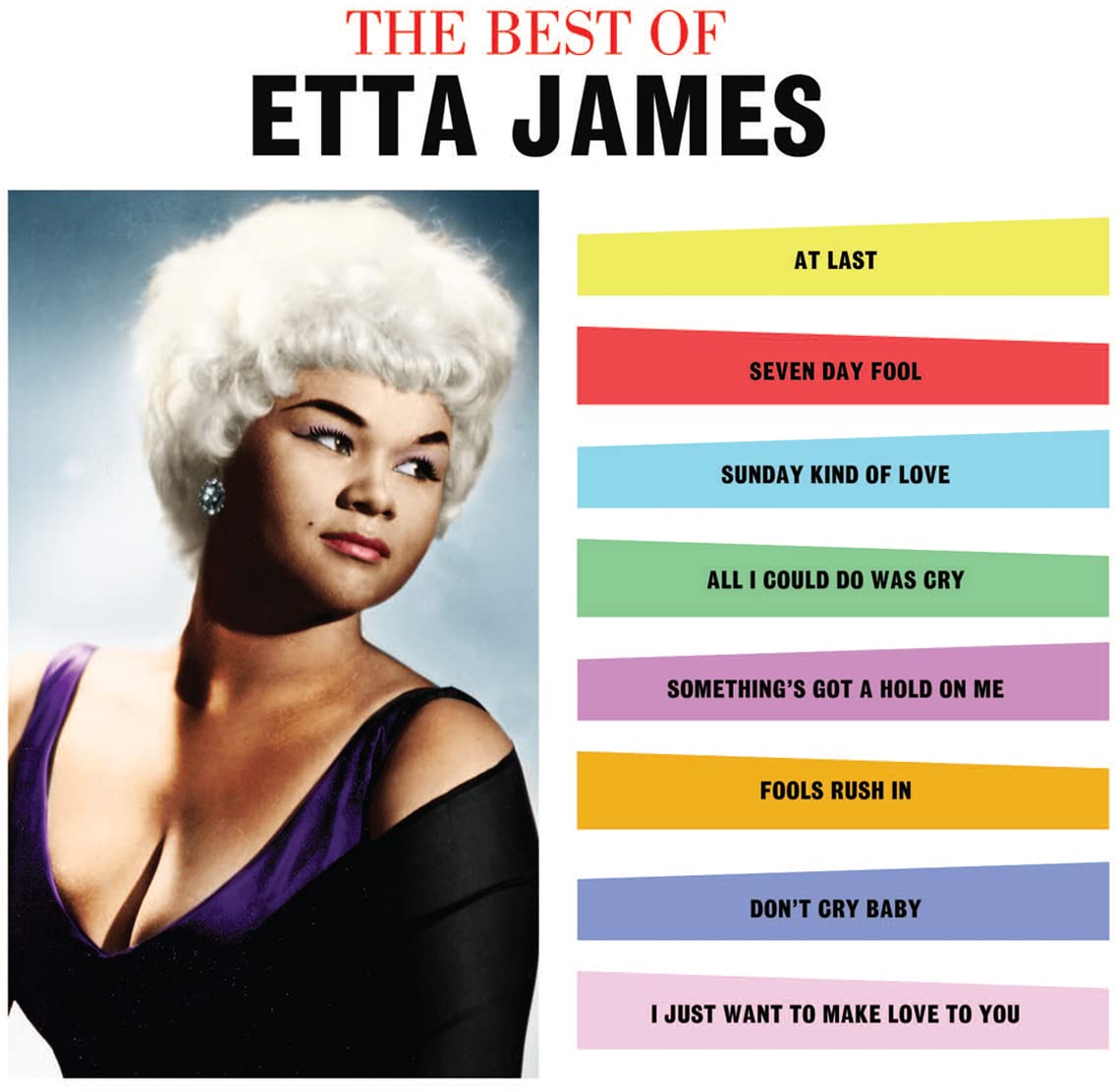 Etta James – The Best of Etta James vinyl record cover