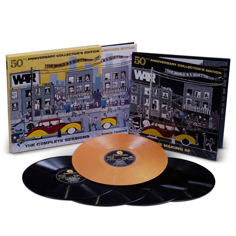 War – World Is A Ghetto (50th Anniversary Collector's Edition) vinyl record cover