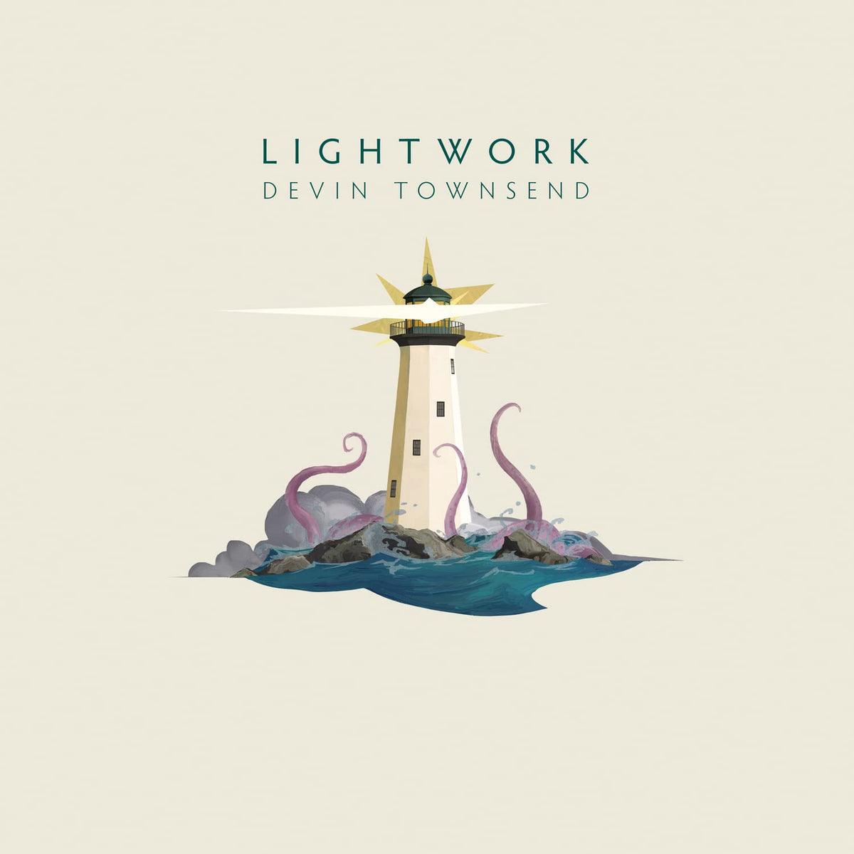 Devin Townsend – Lightwork vinyl record cover
