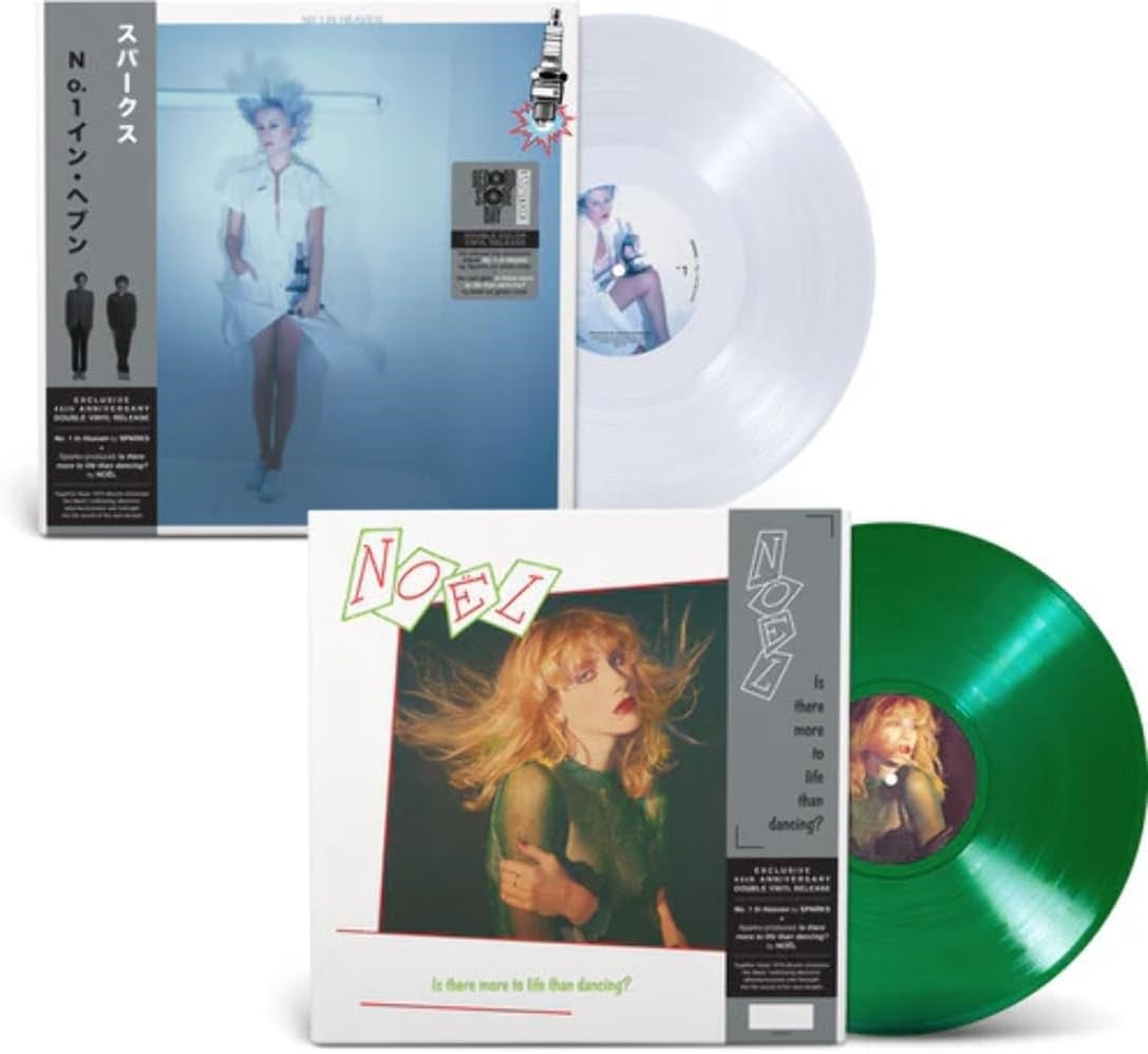 Sparks – No.1 In Heaven (45th Anniversary Edition) (Green/White Vinyl) (RS vinyl record cover