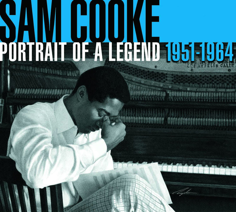 Sam Cooke – PORTRAIT OF A LEGEND (2LP) by SAM COOKE vinyl record cover