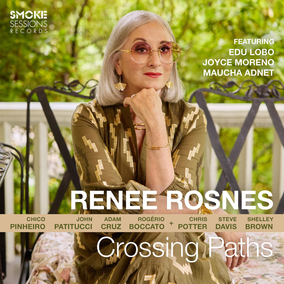 Renee Rosnes – Crossing Paths vinyl record cover