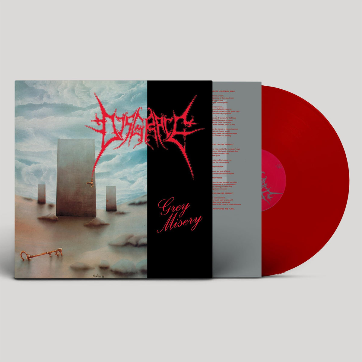 Disgrace – Grey Misery vinyl record cover